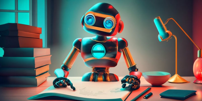 robot reading